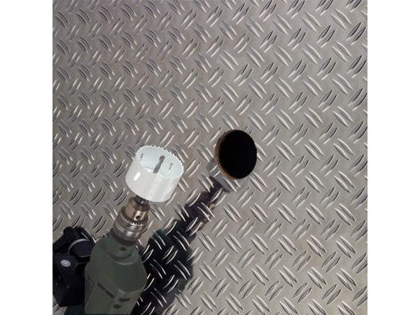 kwb 598900, Drill, Høyrehåndsrotasjon, 3,2 cm, 152 mm, Metall, Tre, Høy-Hastighets Stål (HHS)