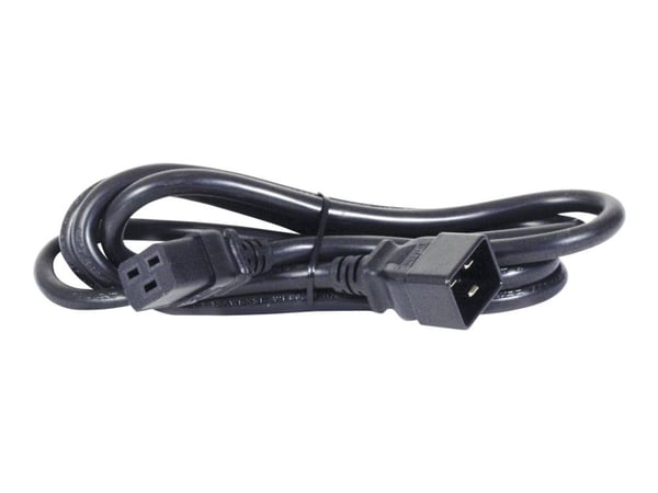 APC - Strømkabel - IEC 60320 C19 til IEC 60320 C20 - 61 cm - lajittelu - P/N: AP98892F, AP98894F, AP98896F, SUVTR30KHS, SUVTR40KH4B5S, SUVTR40KH5B5...