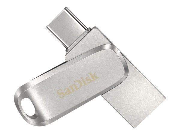 SanDisk Ultra Dual Drive Luxe - USB-flashstasjon - 512 GB - USB 3.2 Gen 1 / USB-C