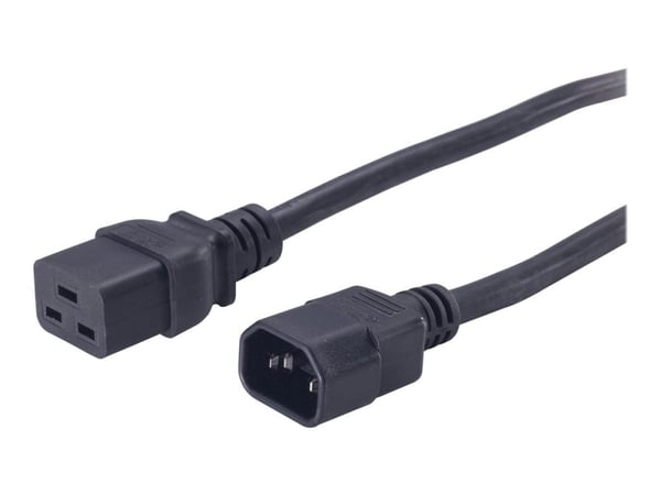APC - Strømkabel - IEC 60320 C19 til IEC 60320 C14 - 2 m - lajittelu - P/N: SCL500RMI1UC, SCL500RMI1UNC, SMTL750RMI2UC, SRT1500RMXLI, SRT1500XLI, S...