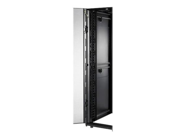 APC - Rackkabelstyringspanel - svart - 48U - TAA-samsvar (en pakke 2) - for P/N: AR9307SP, AR9307SP-R, SMX2KR2UX145, SMX3KR2UNCX145, SRT1000RMXLI, ...
