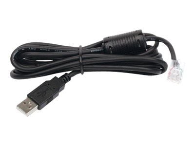 APC - USB-kabel - USB (han) til RJ-45 (10-pinners) (han) - 1,8 m - sortering - for Back-UPS LS 500