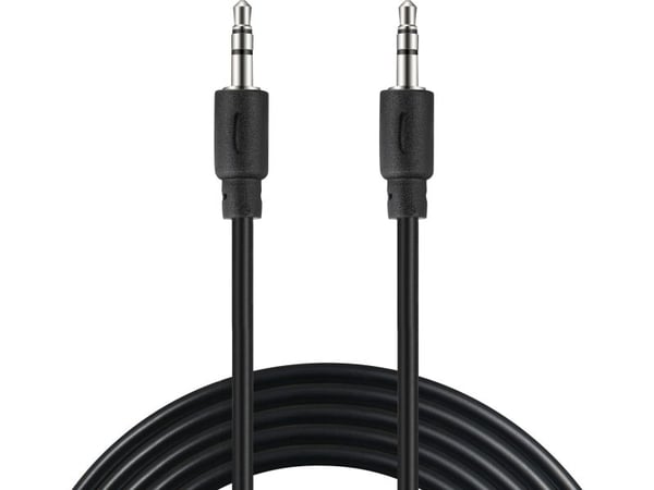 Sandberg - Lydkabel - mini-phone stereo 3.5 mm hann til mini-phone stereo 3.5 mm hann - 2 m - svart