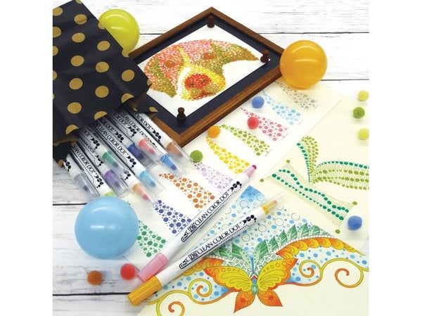 Zig Clean Color DOT – 12 färger