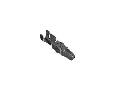 TE Connectivity 2-66741-1, Type XII, Sort, Hunkjønn, Kopper, Boks, 15 A