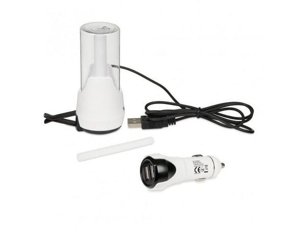 iBox ICCH-01, Automatisk, Cigar Tenner /lighter, 5 V, 0,93 m, Svart, Hvit