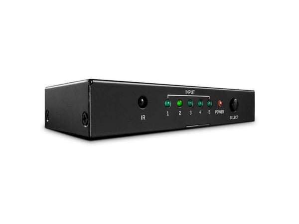 Lindy 38233, HDMI, Metall, Svart, 18 Gbit/s, RF, 4K Ultra HD