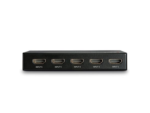 Lindy 38233, HDMI, Metall, Svart, 18 Gbit/s, RF, 4K Ultra HD