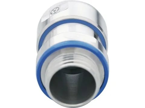 Lapp SKINTOP 53105200, Sininen, Metallinen, Elastomeeri, Polyamidi, Ruostumaton teräs, 5 kpl, M12x1.5, IP68, IP69, -20 - 100 °C