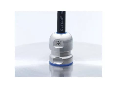 Lapp SKINTOP 53105200, Sininen, Metallinen, Elastomeeri, Polyamidi, Ruostumaton teräs, 5 kpl, M12x1.5, IP68, IP69, -20 - 100 °C