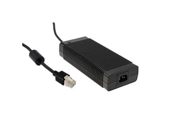MEAN WELL GST280A12-C6P Strømforsyning og spenningsomformer innendørs 280 W svart (GST280A12-C6P)