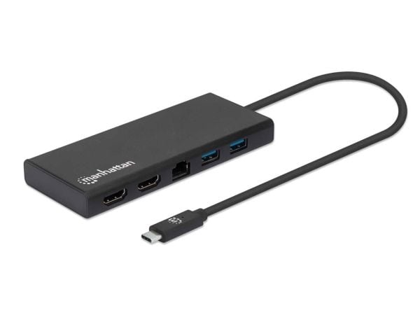 Manhattan 152747, USB Type-C, 60 W, Sort, CE FCC RoHS2 WEEE, USB, 20 V