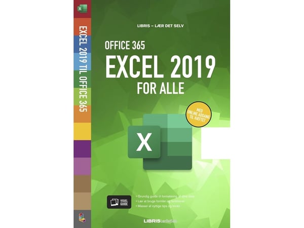 Excel 2019 - Office 365 - selvstudiekurs (paperback) - Dansk | Språk: Dansk
