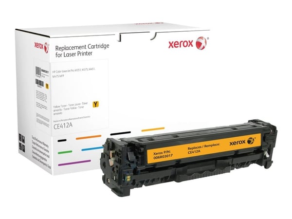 Xerox - Gul - kompatibel - tonerkassett - for LaserJet Pro 300 farge M351a, 300 farger MFP M375nw, 400 farger M451, 400 farger MFP M475