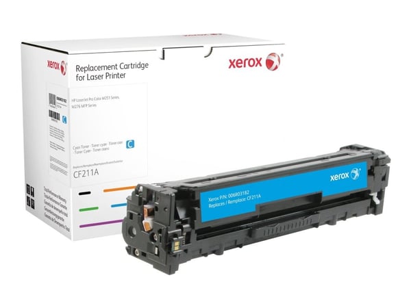 Xerox - Cyan - kompatibel - tonerpatron (alternativ for: HP CF211A) - for HP LaserJet Pro 200 M251n, 200 M251nw, 200 M276nw, MFP M276n, MFP M276nw