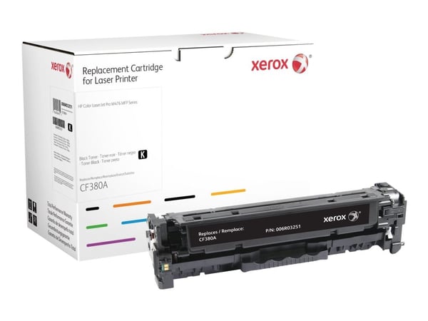 Xerox Värikasetti, musta. Vastaa tuotetta HP CF380A. Yhteensopiva avec HP Colour LaserJet M476/M476DN/M476DW/M476NW-tulostimen kanssa, 2600 sivua, ...