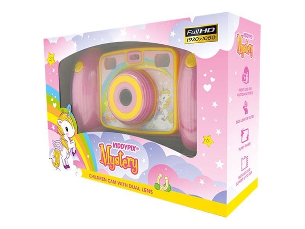 Easypix Kiddypix Mystery - Digikamera - kompakt - 1.3 MP / 5.0 MP (interpoleret) - 1080p / 25 fps