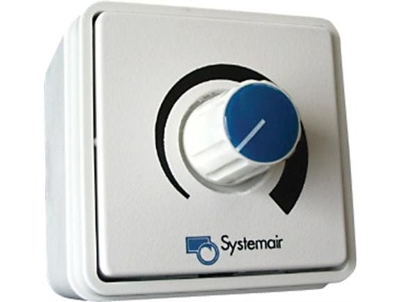 SYSTEMAIR varvtalsregulator TR1, steglös för EC-motor. Levereras inkl. underlag