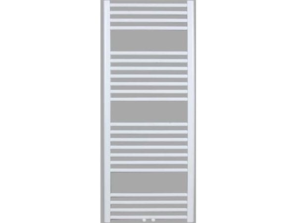 Thermrad håndklæderadiator CORE-6 1217XL600mm 4 stk ½" anboringer samt midtanboring . Hvid Ral 9016