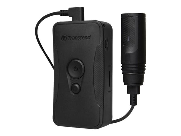 Transcend DrivePro BODY60 - Videoopptaker - 1080 p / 30 fps - flash 64 GB - intern flashminne - Wireless LAN, Bluetooth