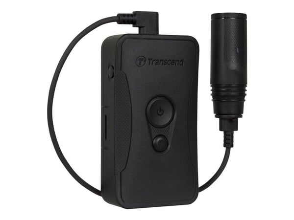 Transcend DrivePro BODY60 - Videoopptaker - 1080 p / 30 fps - flash 64 GB - intern flashminne - Wireless LAN, Bluetooth