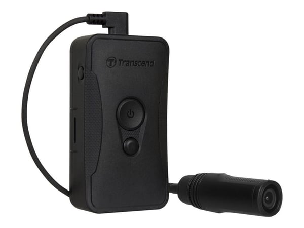 Transcend DrivePro BODY60 - Videoopptaker - 1080 p / 30 fps - flash 64 GB - intern flashminne - Wireless LAN, Bluetooth