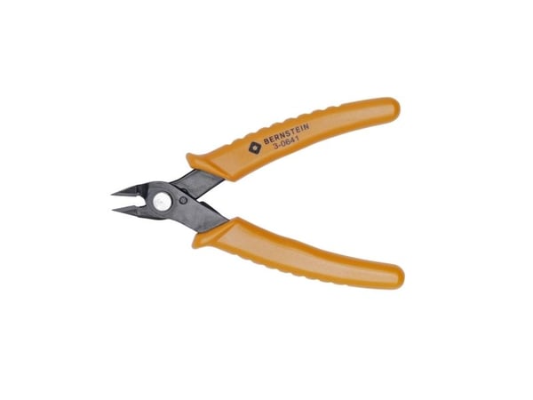 Bernstein 3-0641, Avbitartång, 1 cm, Stål, Orange, 135 mm, 70 g