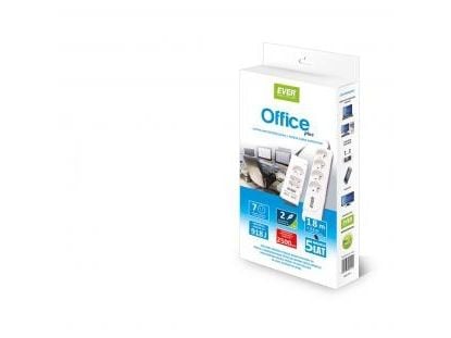 EVER Office Plus - Overspenningsavleder - AC 250 V - 2500 watt - 6000 VA - utgangskontakter: 7