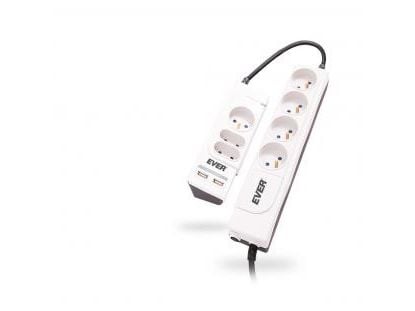 EVER Office Plus - Overspenningsavleder - AC 250 V - 2500 watt - 6000 VA - utgangskontakter: 7