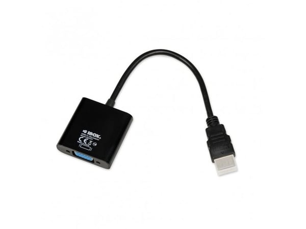 iBOX - Video adapter - HDMI hann til HD-15 (VGA) hunn - 1080p-støtte