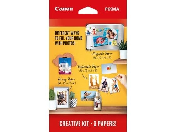 Canon Creative Kit - 100 x 150 mm 60 ark fotopapir - for PIXMA G5040, G6040, TS3352, TS3355, TS5350, TS5351, TS5352, TS5353, TS6351, TS8351, TS8352