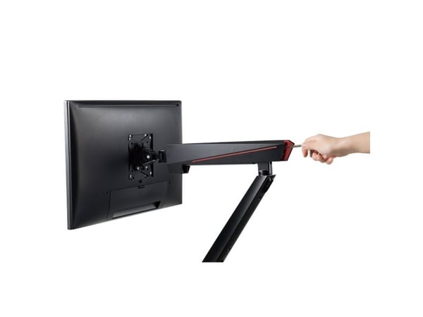 LogiLink BP0091, Klemmer, 8 kg, 43,2 cm (17"), 81,3 cm (32"), 100 x 100 mm, Sort, Rød