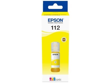 Epson EcoTank 112 - 70 ml - gul - original - blekkrefill - for EcoTank L11160, L15150, L15160, L6460, L6490, L6550, L6570, L6580; EcoTank Pro L15180