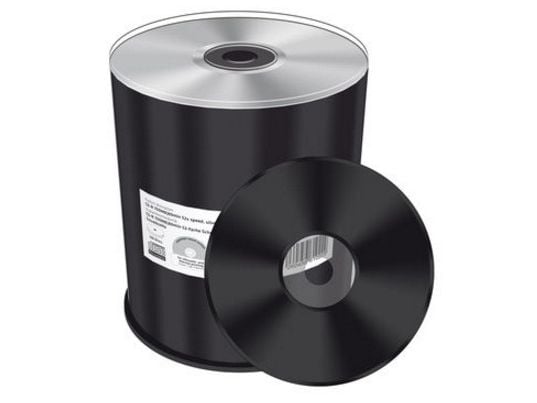 MediaRange Professional Line - 100 x CD-R - 700 MB (80 min) 52x - sølv, svart, skinnende - murstein