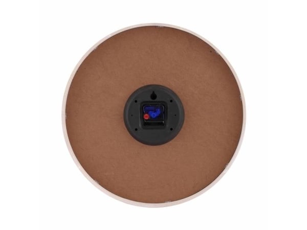 NeXtime 3149BE, Seinä, Kvartsikello, Ympyrä, Beige, Valkoinen, Puu, Aikuiset