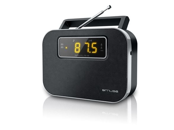 Muse M-081 R, Bærbar, Digitalt, FM, MW, LED, 1,52 cm (0.6"), Oransje