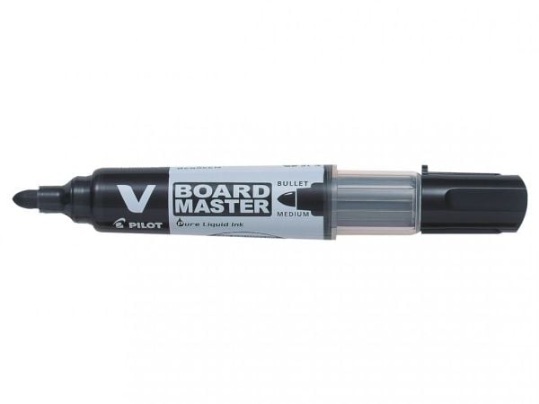 Whiteboardmarker Pilot Begreen rund spids sort