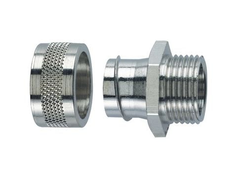 Lapp SILVYN 55502022, Metallinen, Nikkelillä päällystetty messinki, Metrinen, M20x1.5/2, 1 cm, IP54