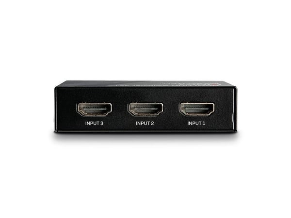 Lindy 38232, HDMI, Metall, Svart, 18 Gbit/s, RF, 4K Ultra HD