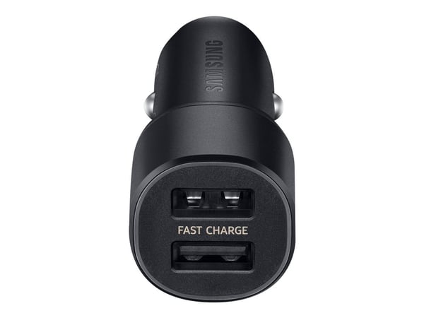 Samsung EP-L1100 - Bilstrømadapter - 2 A - AFC - 2 utgangskontakter (USB) - svart