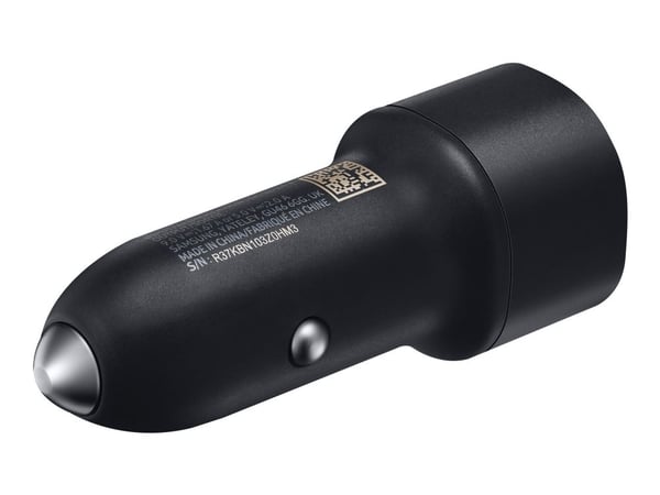 Samsung EP-L1100 - Bilstrømadapter - 2 A - AFC - 2 utgangskontakter (USB) - svart