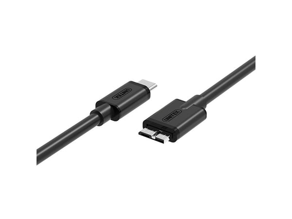 Unitek Y-C475BK - USB-kabel - USB-C (hann) til Micro-USB Type B (hann) - USB 3.1 Gen 1 - 1 m - svart