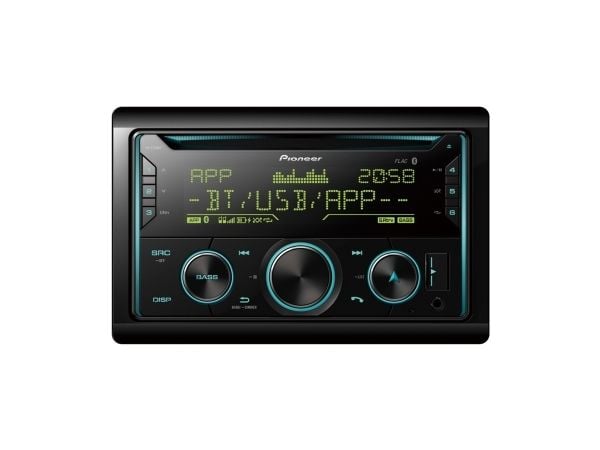 Pioneer FH-S720BT - Vogn - CD-mottaker - i instrumentbordet - Double-DIN - 50 watt x 4