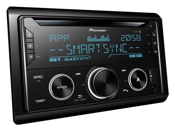 Pioneer FH-S720BT - Vogn - CD-mottaker - i instrumentbordet - Double-DIN - 50 watt x 4