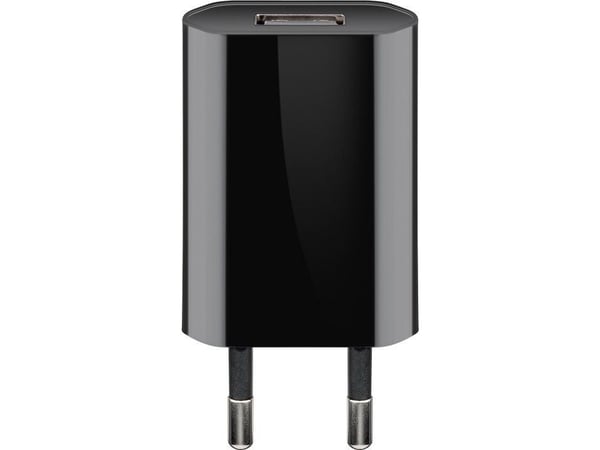 Goobay 44994, Sisätila, AC, 5 V, 1 m, Musta