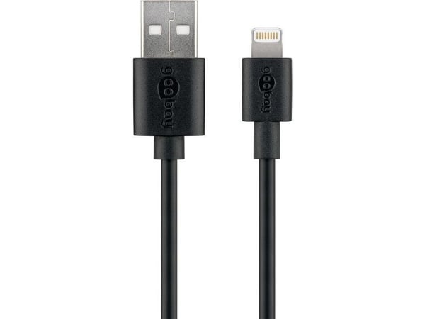 Goobay 44994, Sisätila, AC, 5 V, 1 m, Musta