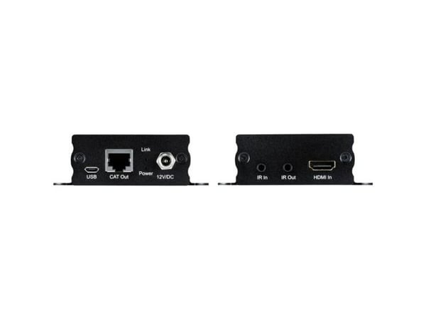 SpeaKa Professional SP-8567416, 3840 x 2160 piksler, AV-sender og -mottaker, 50 m, Koblet med ledninger (ikke trådløs), Svart, HDCP