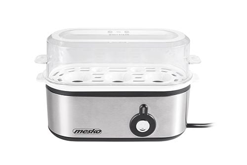 Mesko MS 4485 munakeitin 3 munaa 210 W Musta, hopea, läpinäkyvä
