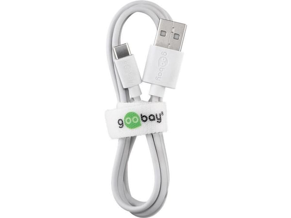 Goobay 45300, Innendørs, AC, 5 V, 1 m, Hvit