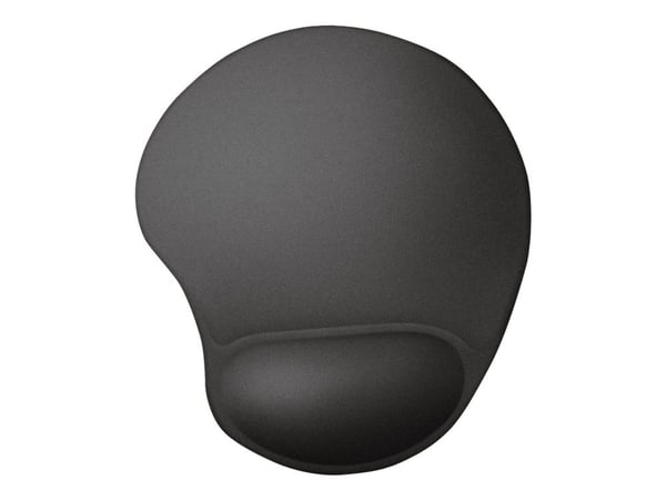 Trust Bigfoot Gel Mouse Pad - Musematte med håndleddsstøtte - svart